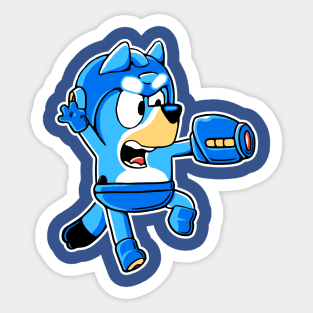 Bluey Bomber Sticker